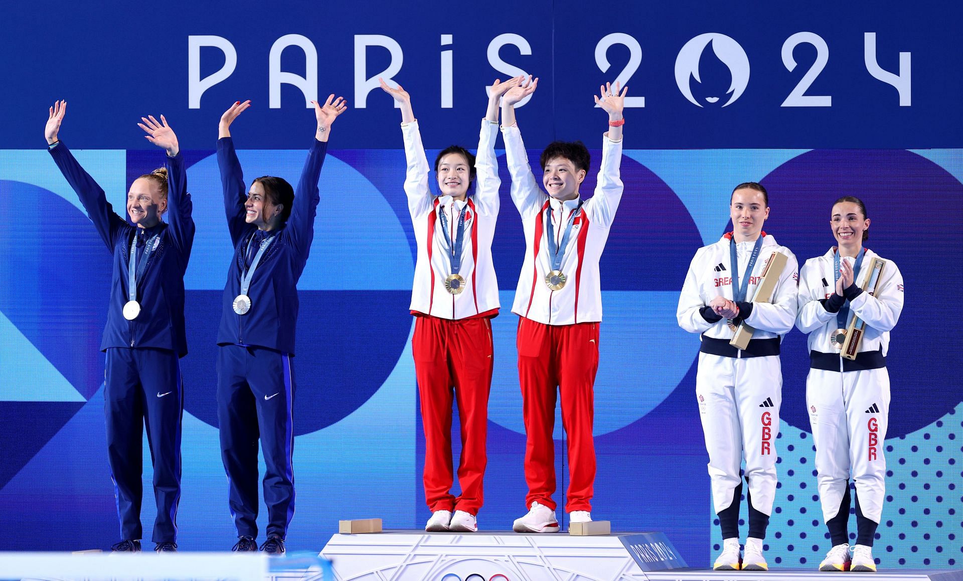 Olympic Games Paris 2024: Day 1 -Diving podium (Photo-Getty)